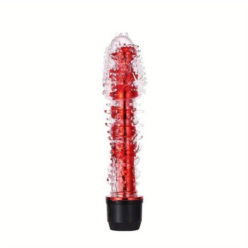Rouge Jelly Dildo Sex Toys Pour Adultes, Vibromasseur Réaliste, Pénis, Fesses, Plug Anal, Produits Sexy, Femmes, Hommes, 7.0 Marchandises
