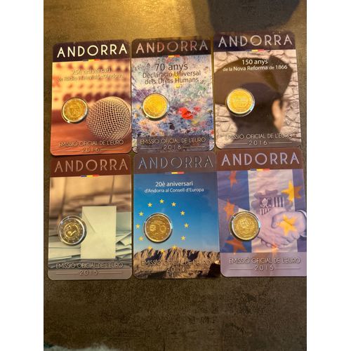 Pièces 2€ Andorra