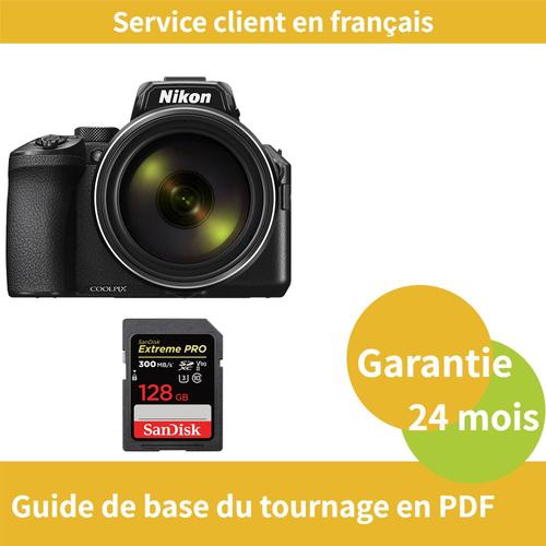 Nikon Coolpix P950 caméra+SanDisk 128 Go Extreme PRO carte SDXC UHS-II