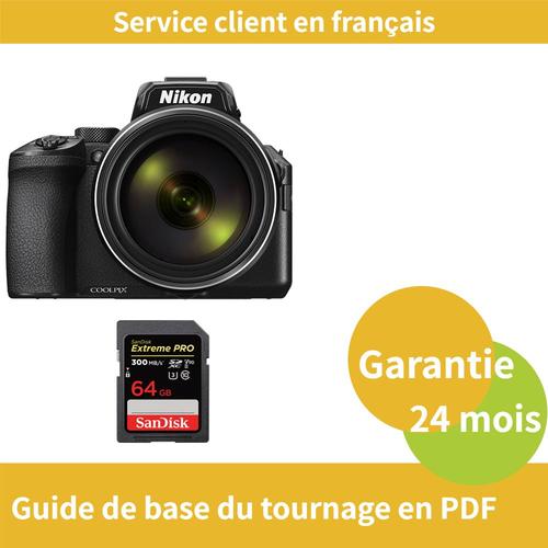 Nikon Coolpix P950 camera SanDisk 64 Go Extreme PRO carte SDXC UHS-II
