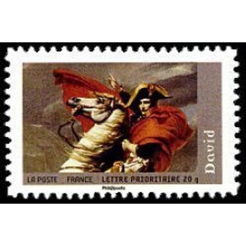 Timbre France 2008 Oblitéré- Bonaparte Tableau De David- Prior 20g Yt4138