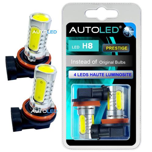 Led H8 4 Leds Cob Blanc Autoled®