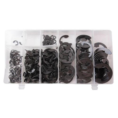 Coffret Circlips Extérieurs Type E 1.5-22mm (300 Pcs) - Co 0525 - Clas Equipements