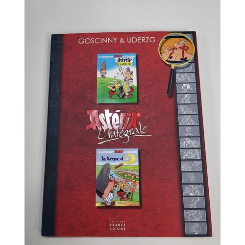"Astérix L'intégrale"- Double Album "Astérix Le Gaulois-La Serpe D'or"