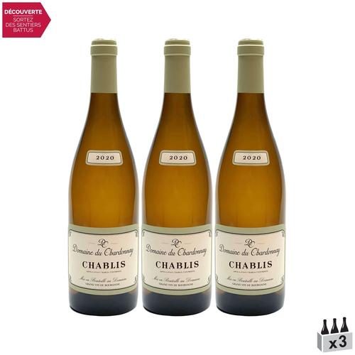Domaine Du Chardonnay Chablis Sans Sulfites Blanc 2020 X3