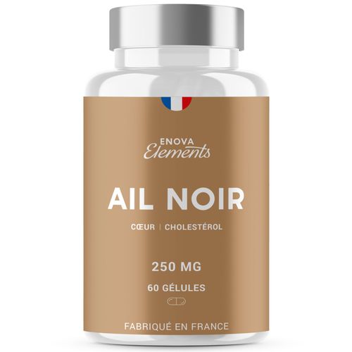 Ail Noir Vieilli | Circulation Sanguine, C?Ur | 250 Mg | 60 Gélules | Fabriqué En France 