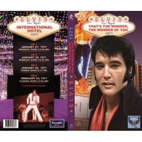Elvis Presley That's The Wonder The Wonder Of You 1971 Deluxe Long Box 4 Cds Booklet 12 Pg Limited Edition N° 284/400 Sticker Soundboard Recording Sortie En 2015 Rockabilly Records Neuf & Scellé