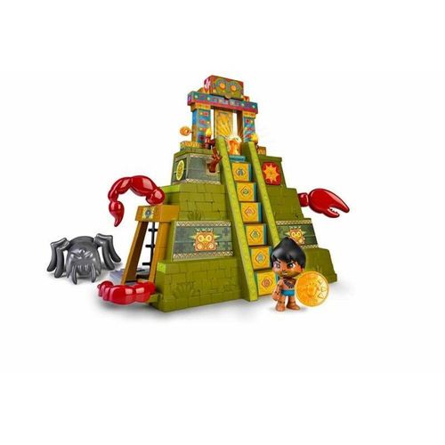 Pinypon Action - Pi Ges Dans La Pyramide Joues D Action Avec Puzzles Pi Ges Trésor Et Accessoires Figurine D Explorateur Et Figurine D Araignée Incluses Pour Enfans Partir De 4 Ans