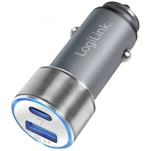 Logilink Compatible Auto-netzteil - Usb, Usb-c - 36 Watt