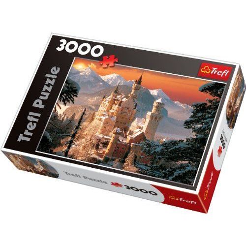 Trefl 3000 Pi Ces Qualité Premium Pour Adultes Et Enfants Partir De 15 Ans Puzzle Tr33025 Château D Hiver De Neuschwanstein
