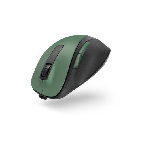 Souris opt. ss fil 6 btons "MW-500 Recharge", batt., ergo., vert forêt