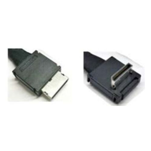 Intel OCuLink Cable Kit AXXCBL700CVCR - Câble interne SAS - 4i MiniLink SAS (SFF-8611) (M) droit pour 4i MiniLink SAS (SFF-8611) (M) angle droit - 70 cm