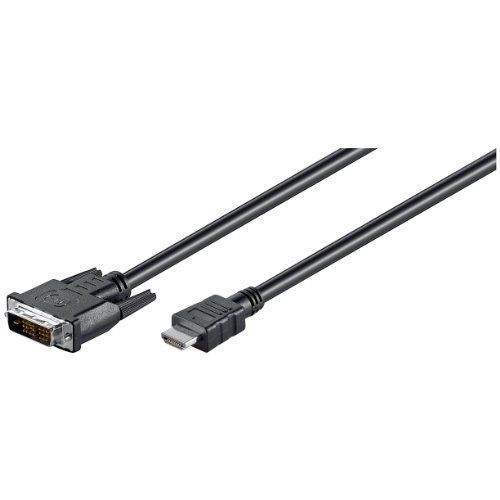 DIGITUS - Câble HDMI - HDMI mâle pour HDMI mâle - 5 m - double blindage - noir - moulé