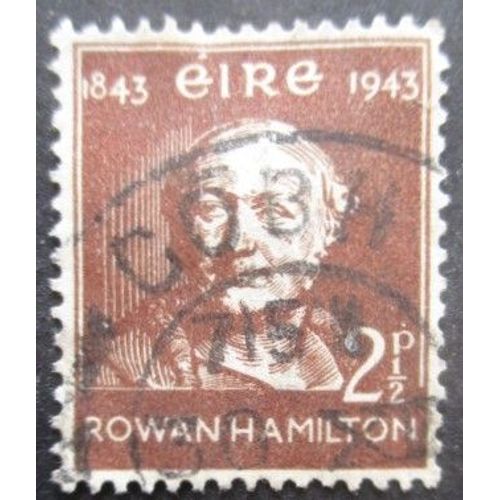 Irlande N°98 Sir William Rowan Hamilton Oblitéré