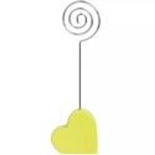 Marque place en forme de coeur