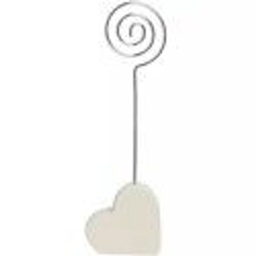 Marque place en forme de coeur