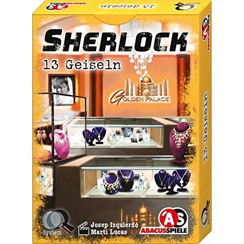 Abacusspiele 48195 Sherlock 13 Otages Jeu De Cartes