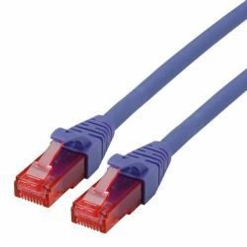 Roline - Cordon de raccordement - RJ-45 (M) pour RJ-45 (M) - 3 m - UTP - CAT 6 - sans halogène, moulé, bloqué - violet