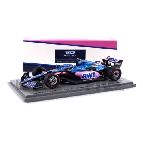 Spark 1/43 - S8521 - Alpine A522 - Miami Gp 2022 (E. Ocon)-Spark