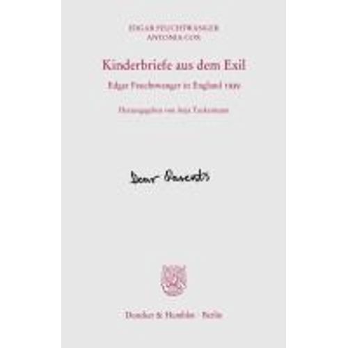 Kinderbriefe Aus Dem Exil