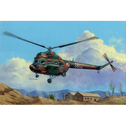Hobbyboss 1?: 72 Échelle Modèle Mil Mi-2t Hoplite Kit (Gris)-Hobby Boss