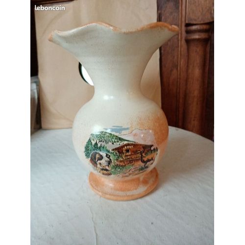 Vase céramique des Pyrénées 16 cm de haut