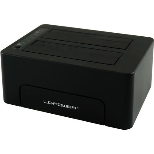 lc-power lc power lc-dock-c - hdd-dockingstation - sata - usb 3.1 (gen 2) noir