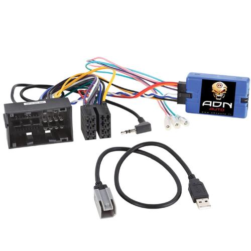 Interface Commande Au Volant Fa20j Compatible Avec Fiat Tipo 15-20 Sans Navigation Jvc