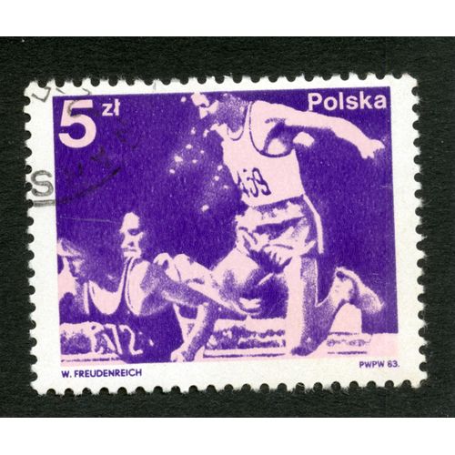 Timbre Oblitéré Polska, W.Freudenreich, 1983, 5 Zl