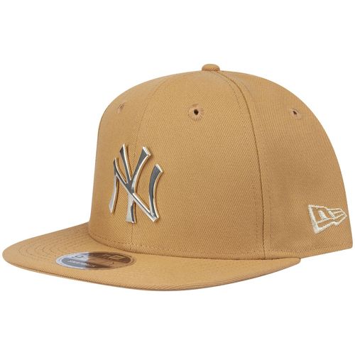 New Era 9fifty Original Snapback Cap New York Yankees Tan