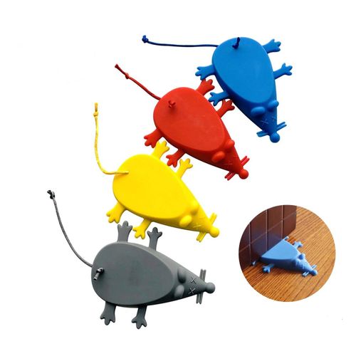 Universel Silicone Souris Porte Bouchon, Cale Porte Doigt Protecteur (Lot de 4, Couleurs Différentes?