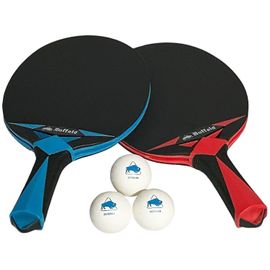 Jeu De Raquettes De Tennis De Table Buffalo Duo Pour L'extérieur