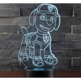 PAT PATROUILLE VEILLEUSE 3D LED avec Télécommande RGB Paw Patrol Lampe  Enfant FR EUR 22,40 - PicClick FR