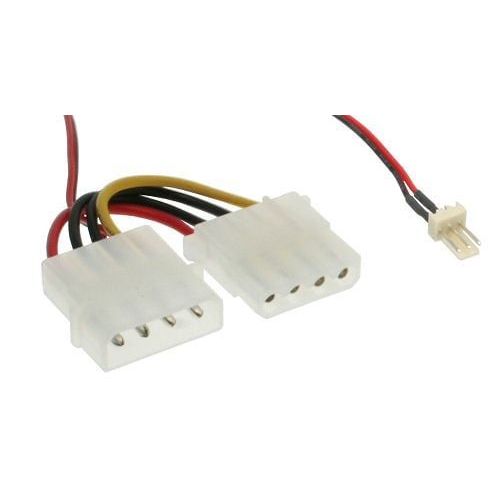 Inline 3-pin Zu 4-pol Molex Lüfteradapterkabel