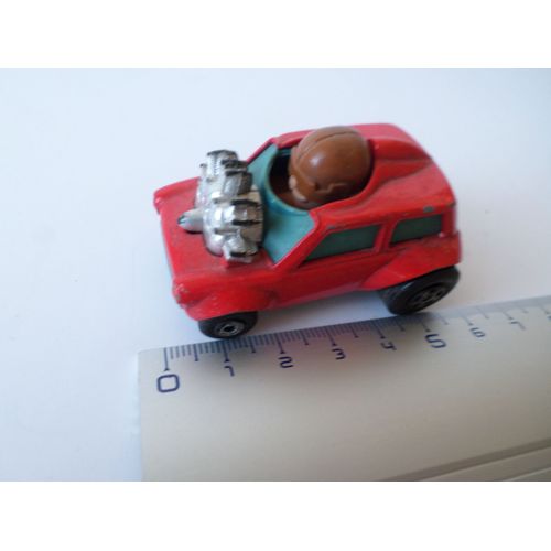 Dragster Modele Rouge Casque Marron-Matchbox