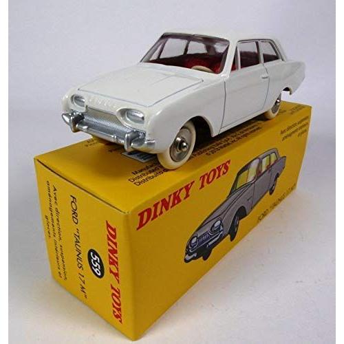 Dinky Toys 559 - Ford Taunus 17m White 1:43, Deagostini-Deagostini