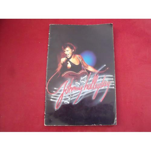 Johnny Hallyday - Programme Zénith 1984.