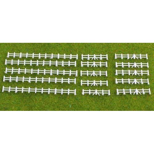 Kestrel Gmkd13w White Farm Rail Fencing 86mm-Générique