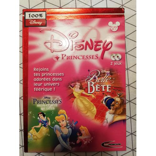 Cd-Rom 2 Jeux Les Princesses Disney 4 Ans Et +