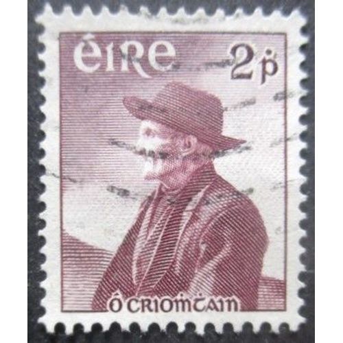 Irlande N°130 Ecrivain Thomas O Crohan Oblitéré
