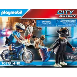 PLAYMOBIL City Action - Equipe des forces spéciales avec bandit