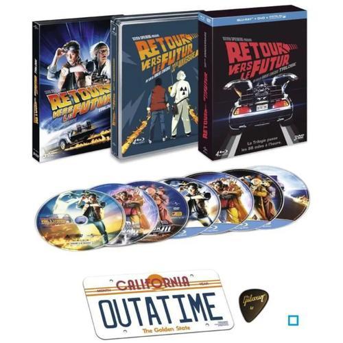 Retour Vers Le Futur : Trilogie - Collector Blu-Ray + Dvd + Copie Digitale + Goodies