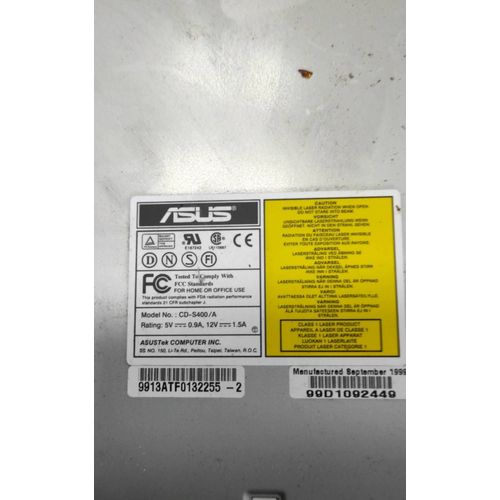 Lecteur cd 40x ASUS
