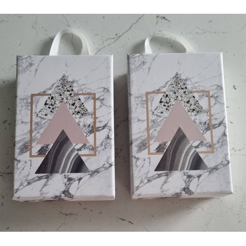 Lot de 2 boîtes bijoux fantaisie