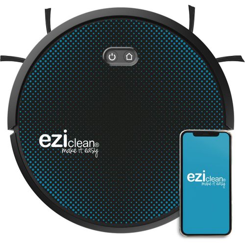 Ezicom e.ziclean Connect x600 - Aspirateur - robot - sans sac - noir