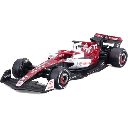 Voiture 1/43 Bburago Alfa Romeo C42 Officiel Formule 1 Valterie Bottas 77