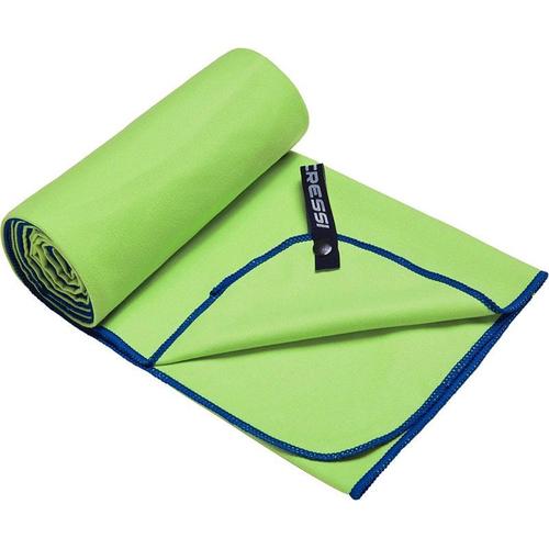 Cressi Microfibre Fast Drying Serviette Sport Adulte Unisexe, Vert/Bleu, 90x180 Cm