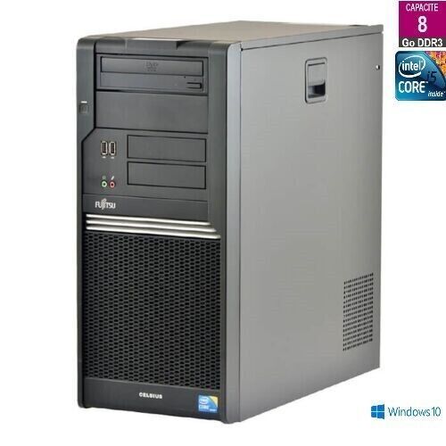 FUJITSU SIEMENS CELSIUS W380 INTEL CORE i5-650 - 3.2 Ghz - Ram 8 GB - DD 500 GB / WINDOWS 10 PRO