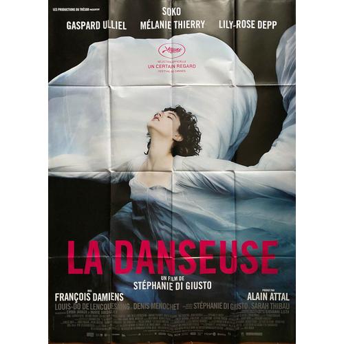 La Danseuse - Affiche Originale De Cinéma - Format 120x160 Cm - Un Film De Stéphanie Di Giusto Avec Soko, Gaspard Ulliel, Mélanie Thierry, Lily-Rose Depp, François Damiens - Année 2016