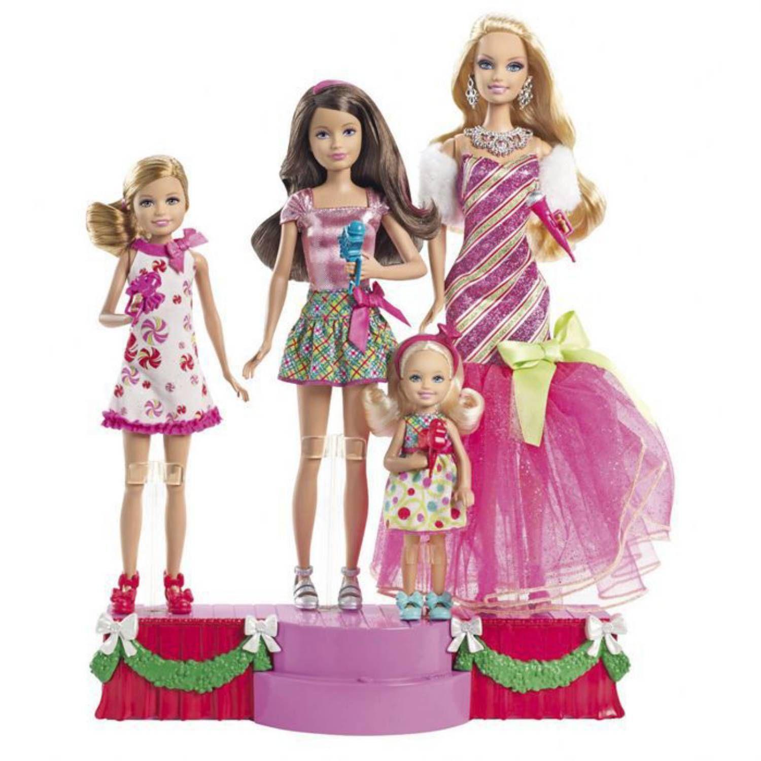 Coffret barbie et sales ses soeurs